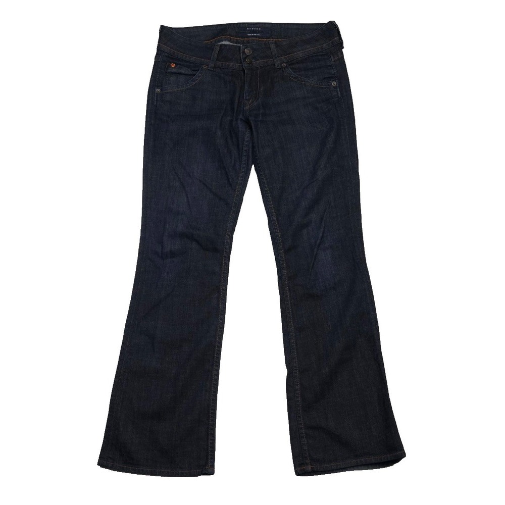 Hudson Bootcut Jeans Women's Size 28 Dark Wash Flap Pockets Made in USA